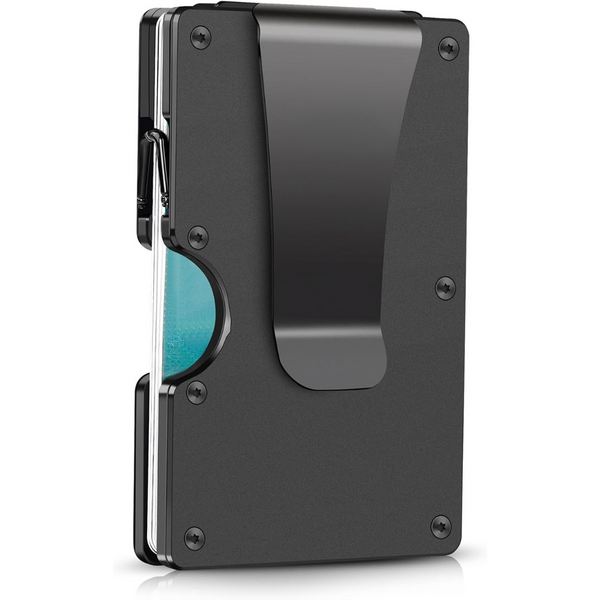 CarbonVault Slim Wallet - RFID-Blocking Carbon Fiber Design