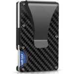 CarbonVault Slim Wallet - RFID-Blocking Carbon Fiber Design