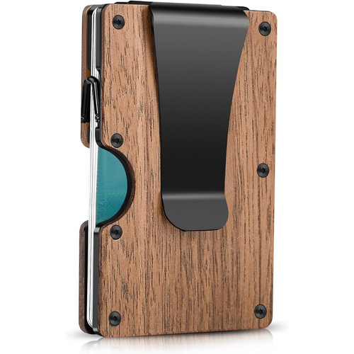 CarbonVault Slim Wallet - RFID-Blocking Carbon Fiber Design
