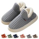 Slippers with Soft Lining and Non-Slip Sole - Warm Indoor Comfort