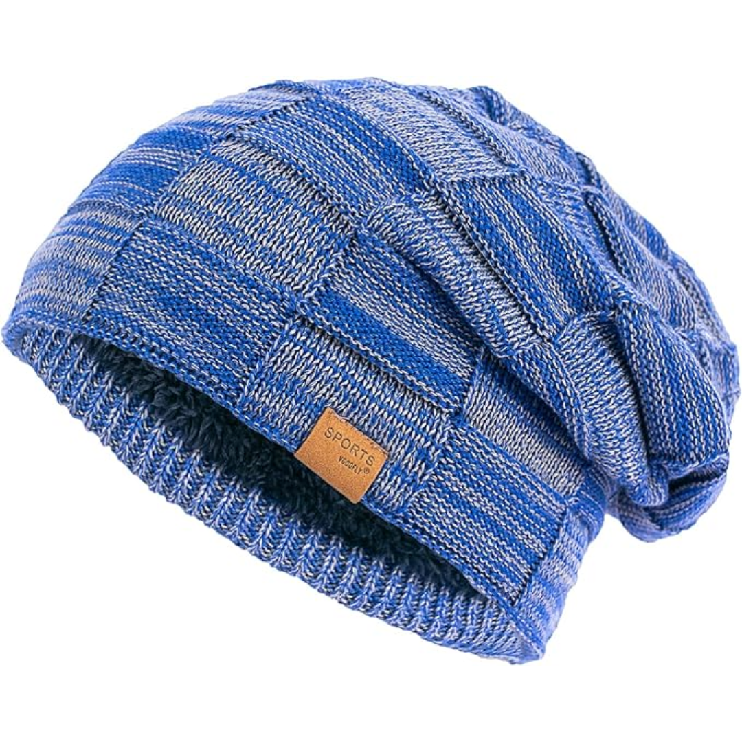 Luca Slouch Beanie - Warm Knitted Winter Hat