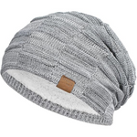 Luca Slouch Beanie - Warm Knitted Winter Hat