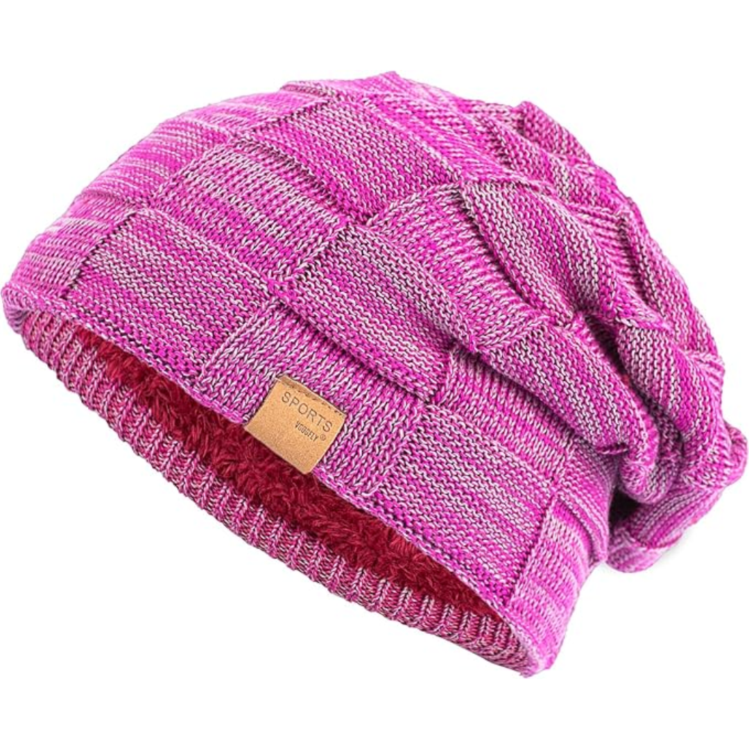 Luca Slouch Beanie - Warm Knitted Winter Hat