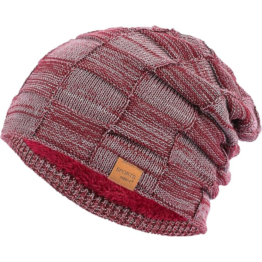 Luca Slouch Beanie - Warm Knitted Winter Hat