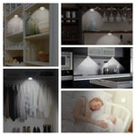 SmartGlow LED Lights - Self-Adhesive Battery-Powered Lighting