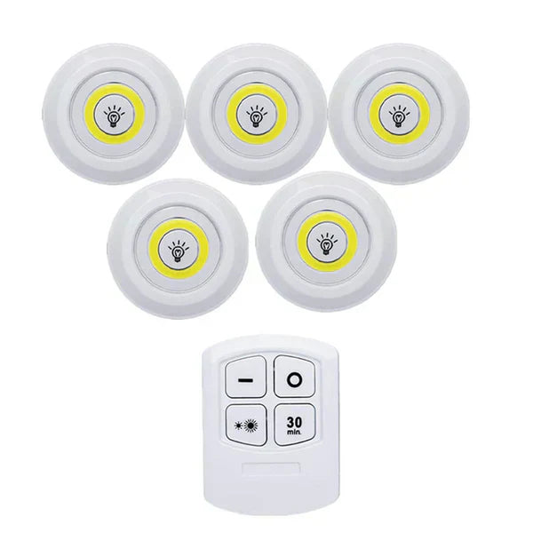 SmartGlow LED Lights - Self-Adhesive Battery-Powered Lighting