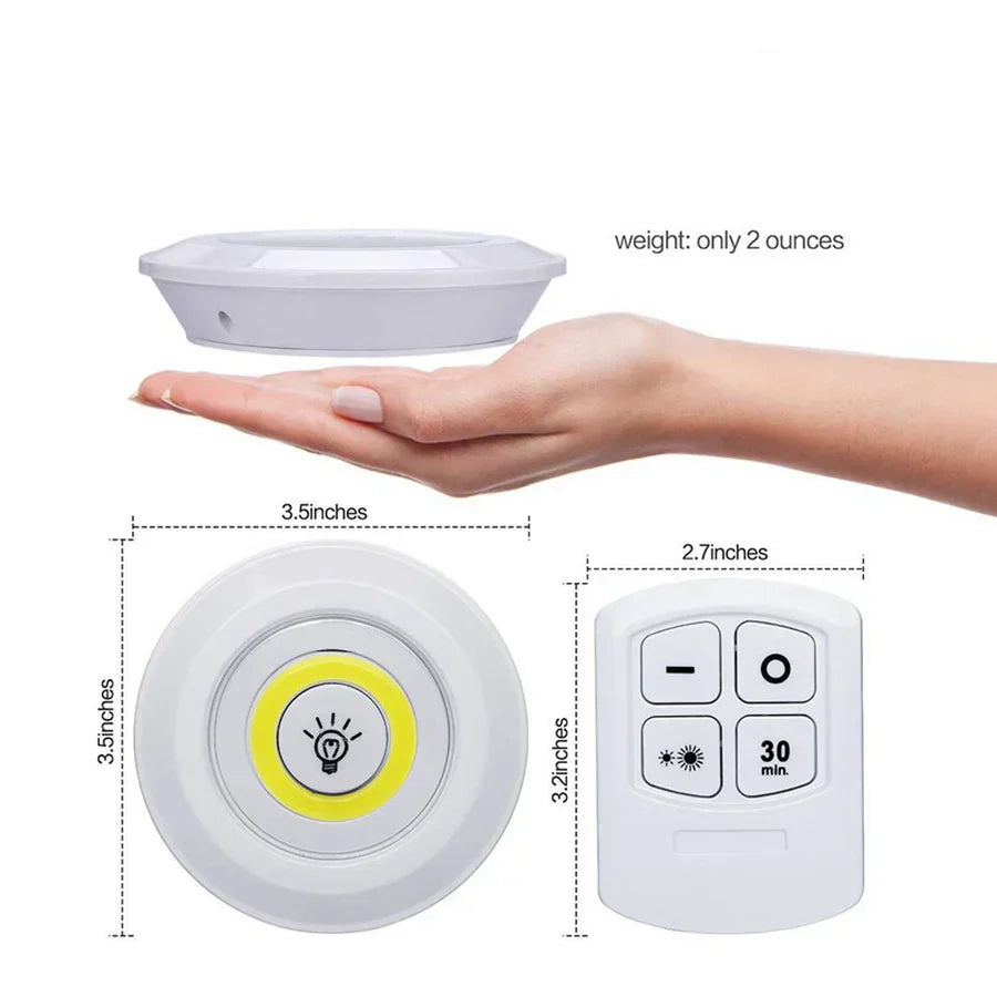 SmartGlow LED Lights - Self-Adhesive Battery-Powered Lighting