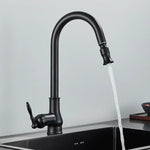 SmartSpout Kitchen Faucet - Pull-Out Spray with Antique Bronze Finish