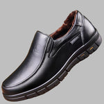 Men's Genuine Leather Casual Shoes - Comfortable, Waterproof Style