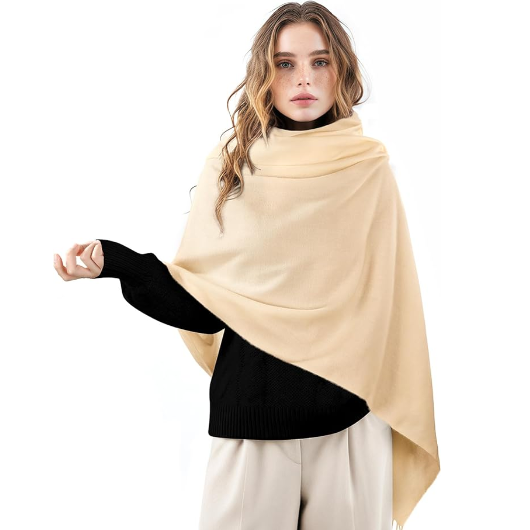 Martha Soft Cashmere Winter Scarf - Warm, Versatile Wrap