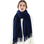 Martha Soft Cashmere Winter Scarf - Warm, Versatile Wrap