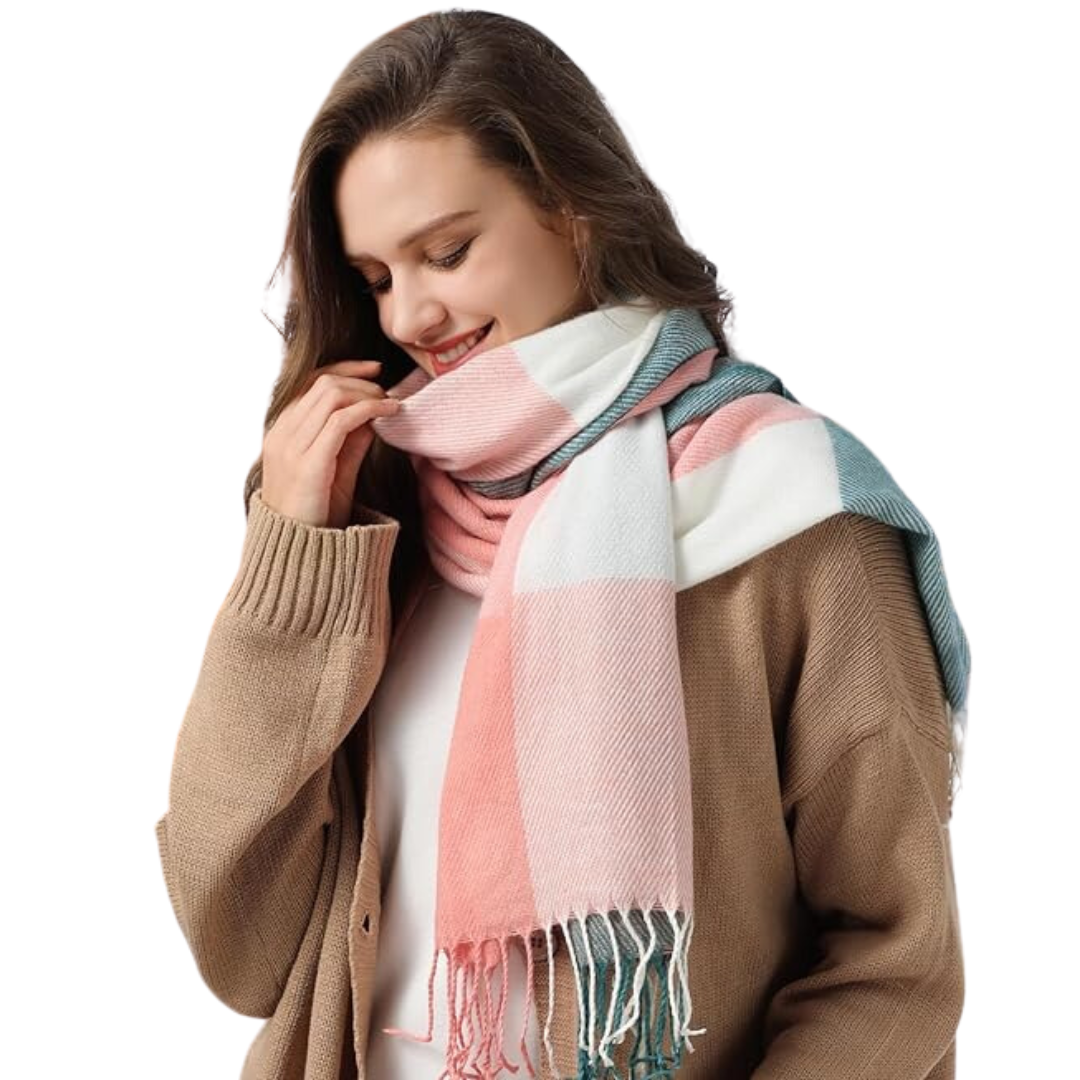 Martha Soft Cashmere Winter Scarf - Warm, Versatile Wrap