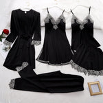 Luxury Satin Pajama Sleepwear Set - Soft, Breathable Sleepwear