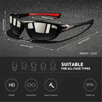 Solarion Sport Sunglasses - Polarized Lenses, UV400 Protection