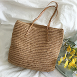 Terra Woven Handbag - Spacious Design with Sturdy Shoulder Strap
