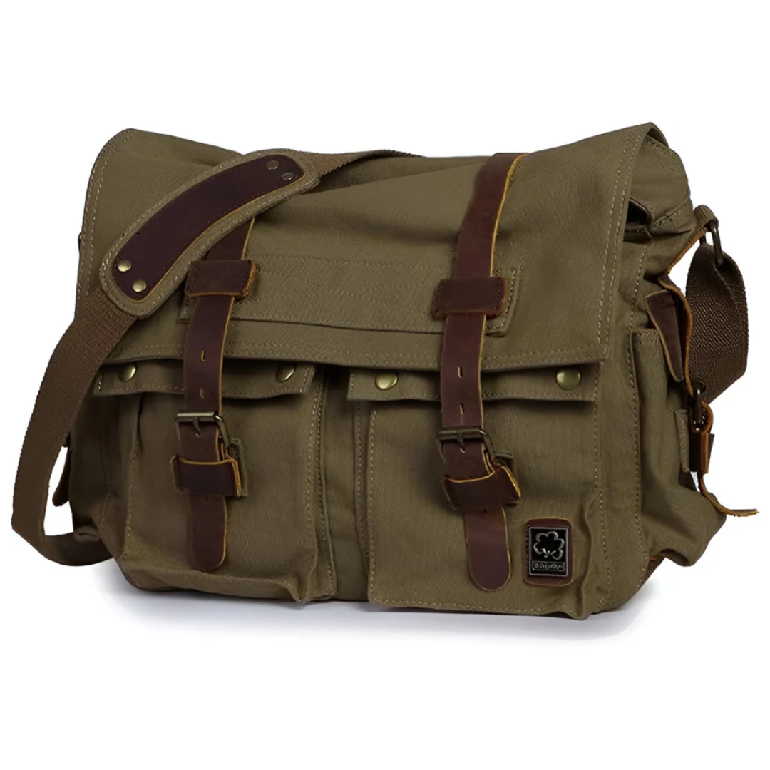 UrbanTrail Men's Canvas Crossbody - Durable Everyday Bag