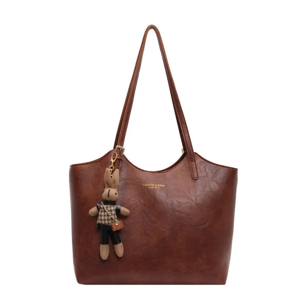 Women's Carryall Tote Bag - Spacious Two-Handle Design