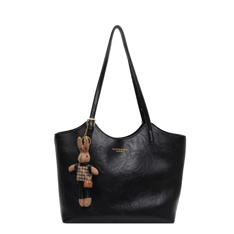 Women's Carryall Tote Bag - Spacious Two-Handle Design