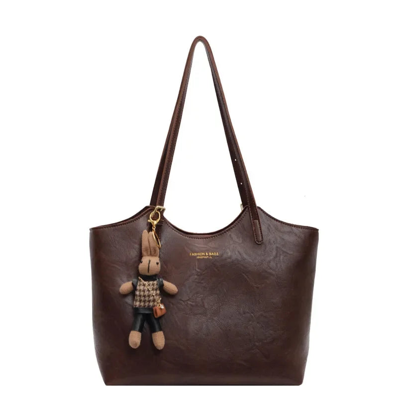 Women's Carryall Tote Bag - Spacious Two-Handle Design