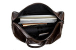 Leather-Look Travel Duffel - Lightweight Carry-On Bag