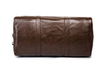 Leather-Look Travel Duffel - Lightweight Carry-On Bag