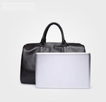 Leather-Look Travel Duffel - Lightweight Carry-On Bag