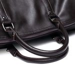 Leather-Look Travel Duffel - Lightweight Carry-On Bag