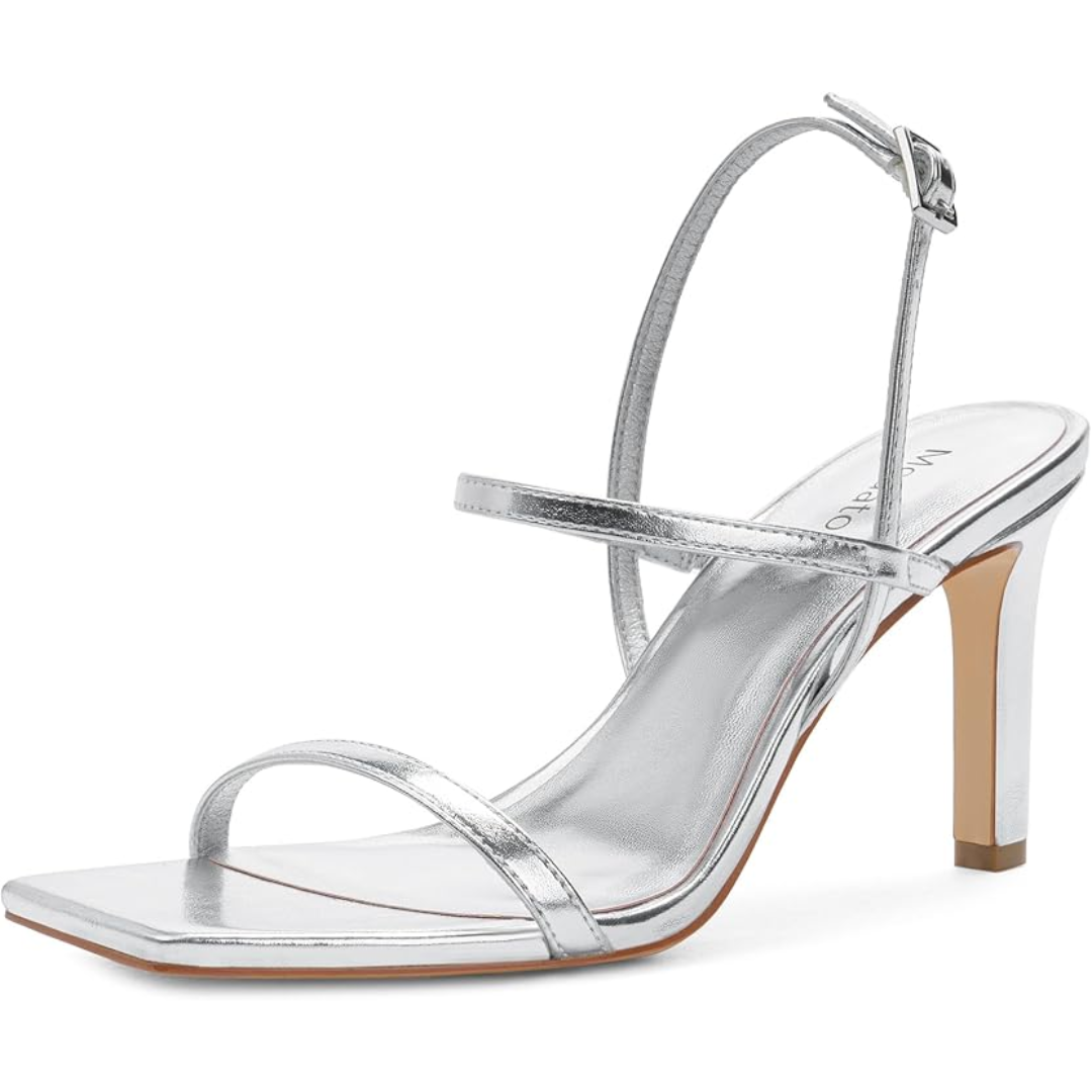 Olivia Strappy High Heel Sandals - Open-Toe Ankle Strap Style