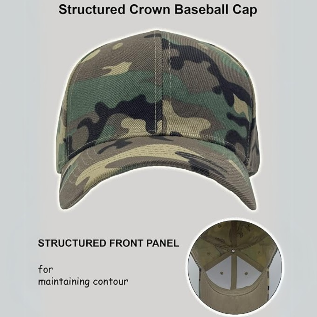 Alex Baseball Cap - Structured Adjustable Sports Hat