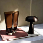ShroomLite Portable Table Lamp - Rechargeable Mushroom-Shape Light