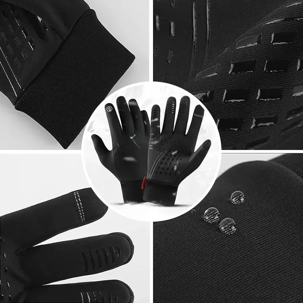 ThermaGuard Gloves - Touchscreen Waterproof Winter Gloves