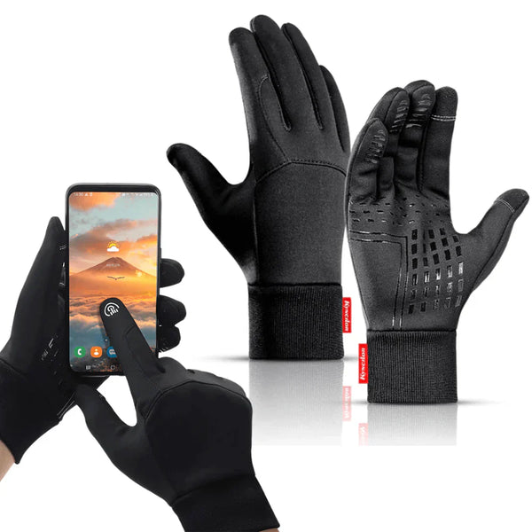 ThermaGuard Gloves - Touchscreen Waterproof Winter Gloves