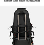 60L Waterproof Travel Backpack - Laptop & Shoe Compartment, USB