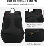 60L Expandable Travel Backpack - Laptop & Shoe Compartment