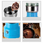 TurboGrind Electric Spice & Grain Mill - Stainless Steel Grinder
