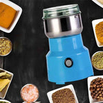 TurboGrind Electric Spice & Grain Mill - Stainless Steel Grinder