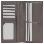 Renee Ultra-Thin RFID-Blocking Leather Card Wallet - Slim Bifold