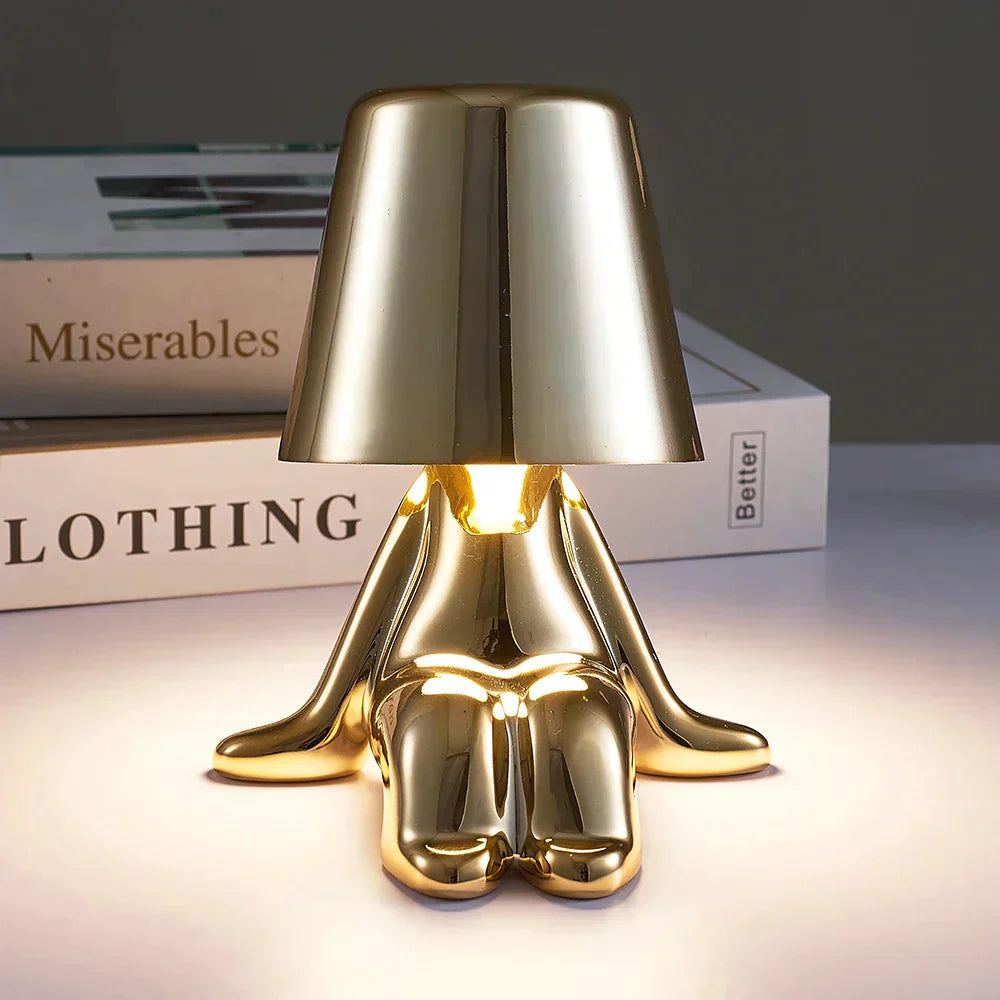 GlowCraft Table Lamp - USB Rechargeable Ambient Character Lamp