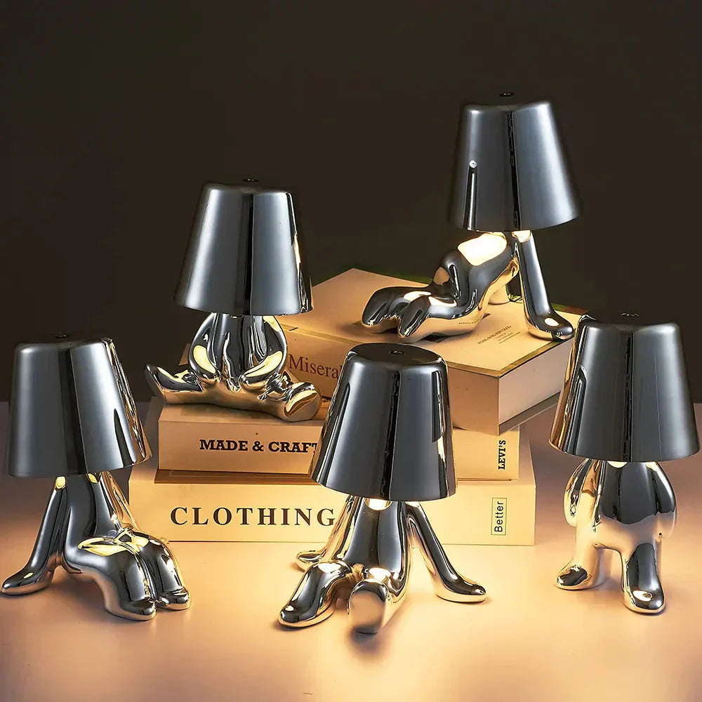 GlowCraft Table Lamp - USB Rechargeable Ambient Character Lamp