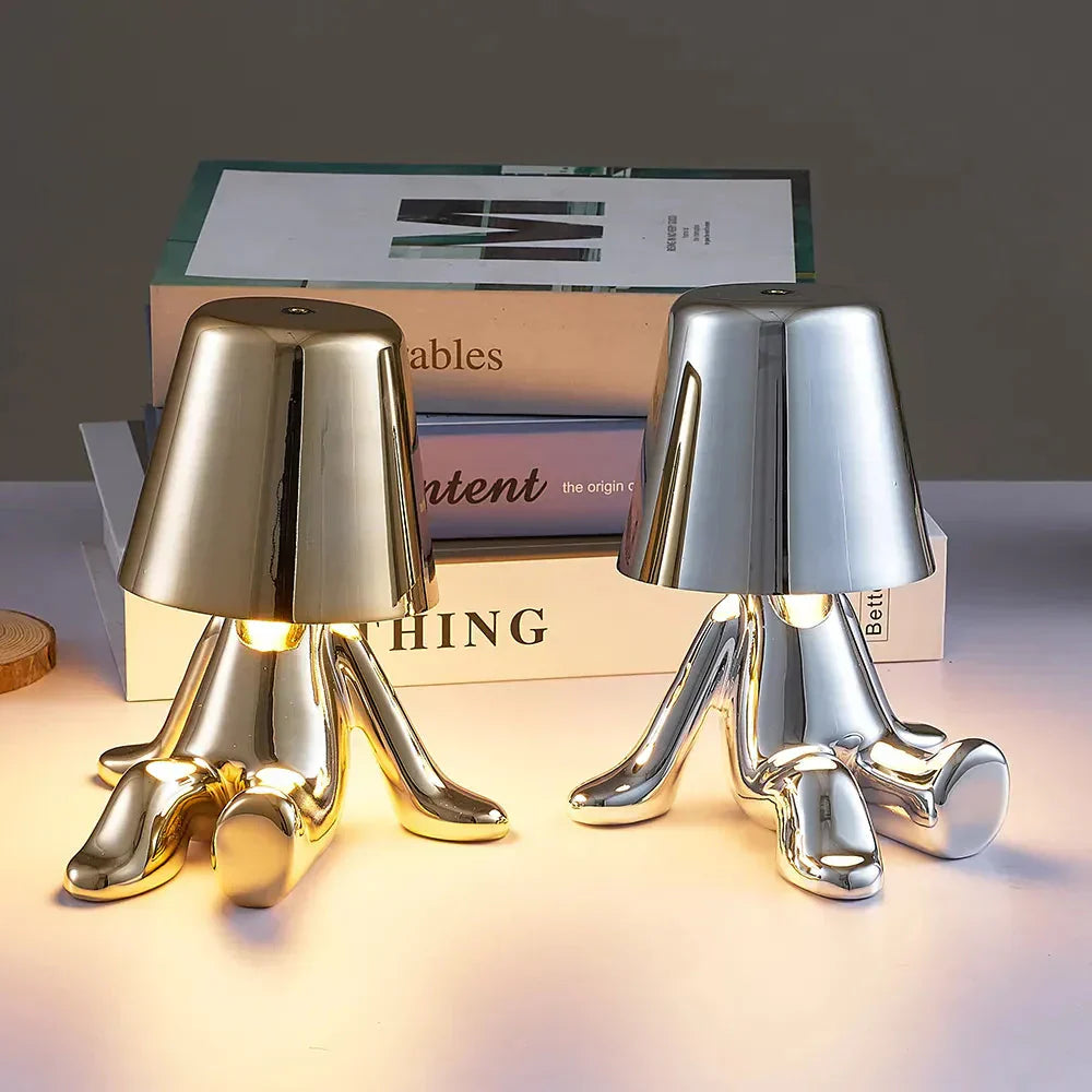 GlowCraft Table Lamp - USB Rechargeable Ambient Character Lamp