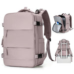 Compact Travel Backpack - Airline-Friendly Unisex Carry-On