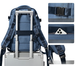 Compact Travel Backpack - Airline-Friendly Unisex Carry-On