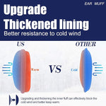 FreezeEase Fleece Ear Warmers - Foldable Winter Comfort