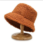 Livia Teddy Bucket Hat - Soft Lambswool Winter Hat