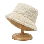 Livia Teddy Bucket Hat - Soft Lambswool Winter Hat