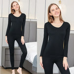 Women's Thermal Shaping Set - Warm, Breathable Two-Piece Base Layer