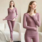 Women's Thermal Shaping Set - Warm, Breathable Two-Piece Base Layer