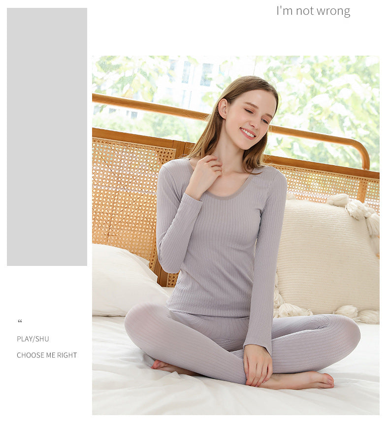 Women's Thermal Shaping Set - Warm, Breathable Two-Piece Base Layer