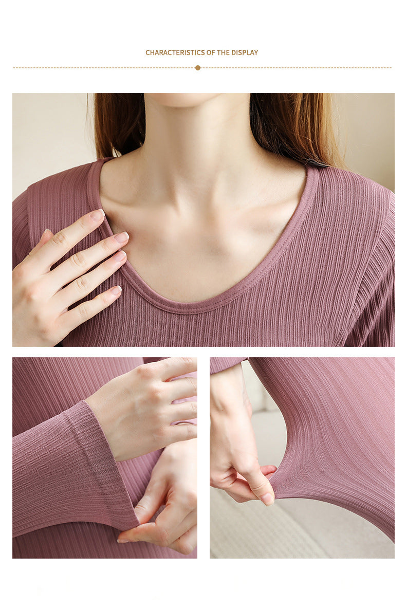 Women's Thermal Shaping Set - Warm, Breathable Two-Piece Base Layer