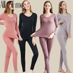 Women's Thermal Shaping Set - Warm, Breathable Two-Piece Base Layer